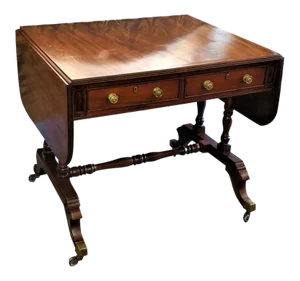 Early 19th Century English Regency Sofa Table