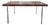 Swiss Mid-Century Modern Burl Walnut Chrome Extension Dining Table, John Stuart For Sale