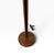 Mid 20th Century Danish Modern Black Accent Teak Floor Lamp For Sale - Image 4 of 6