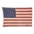 Large Vintage Cotton American Flag With Sewn Stars For Sale