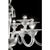 Early 21st Century Transparent Venetian Murano Glass Chandelier by Simoeng For Sale - Image 5 of 6