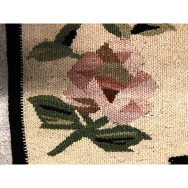 Turkish Hand Woven Turkish Kilim. 3'1"x 5'1" For Sale - Image 3 of 11