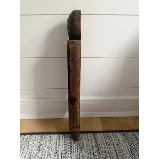 Vintage Rustic African Mancala Board For Sale - Image 4 of 8