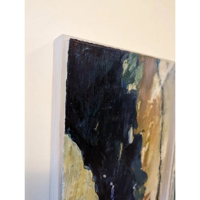 2010 Contemporary Triptych "Transference" Swedish Abstract Acrylic Paintings Set of 3, Framed For Sale - Image 9 of 12