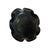 Black Modern Black Natural Leather Wall Sculpture by Jordi Ribaudí, 1990s For Sale - Image 8 of 8