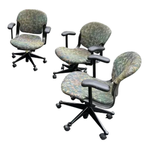 Vintage Herman Miller Equa Desk Chairs Set of 3