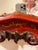 Red Chinoiserie Lacquered Mirror For Sale In Washington DC - Image 6 of 11