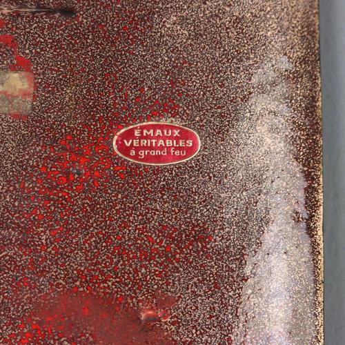 Enamelled Copper Plaque from Harvey Creazioni For Sale - Image 9 of 10