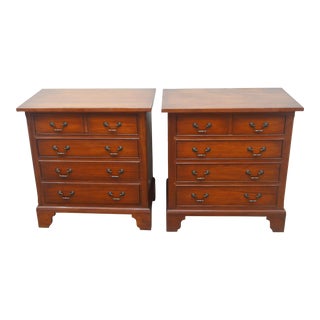 Stickley Antiquities Nightstands Bedside Tables - a Pair For Sale