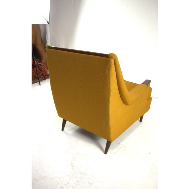 1960s Kroehler Mid Century Low Back Arm Chair For Sale - Image 14 of 15
