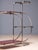 1930s 20th Century Bauhaus Tubular Steel Plant Stand with Colored Glass Shelves by Emile Guyot, Czechoslovakia, 1930 For Sale - Image 5 of 7
