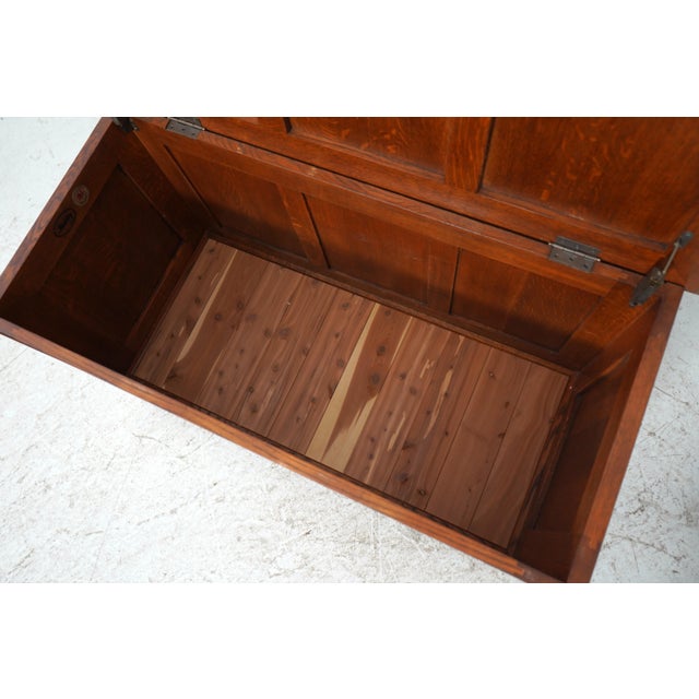 2000 - 2009 Stickley Mission Oak Blanket Chest For Sale - Image 5 of 18