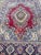 Middle Eastern Rug with Floral Designs, 1980 For Sale - Image 4 of 9