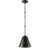 Thomas O'Brien for Visual Comfort Signature Goodman Petite Hanging Shade in Bronze with Bronze Shade For Sale