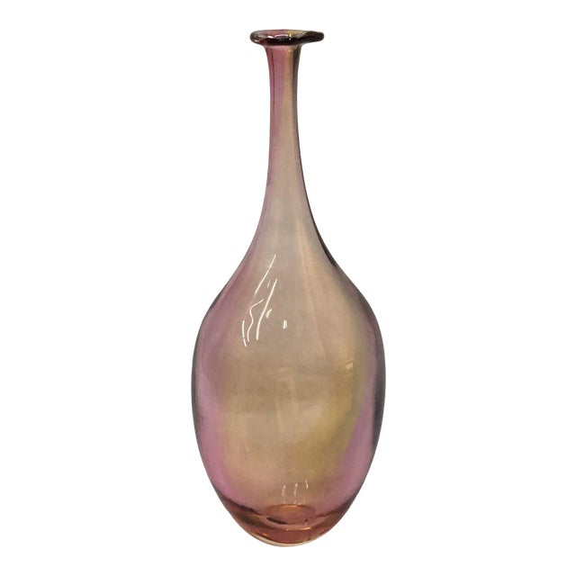 KOSTA BODA FIDJI Kjell Engman ボトル 未使用/箱付 Kosta Boda Kjell Engman “Fidji” Bottle Vase | Chairish