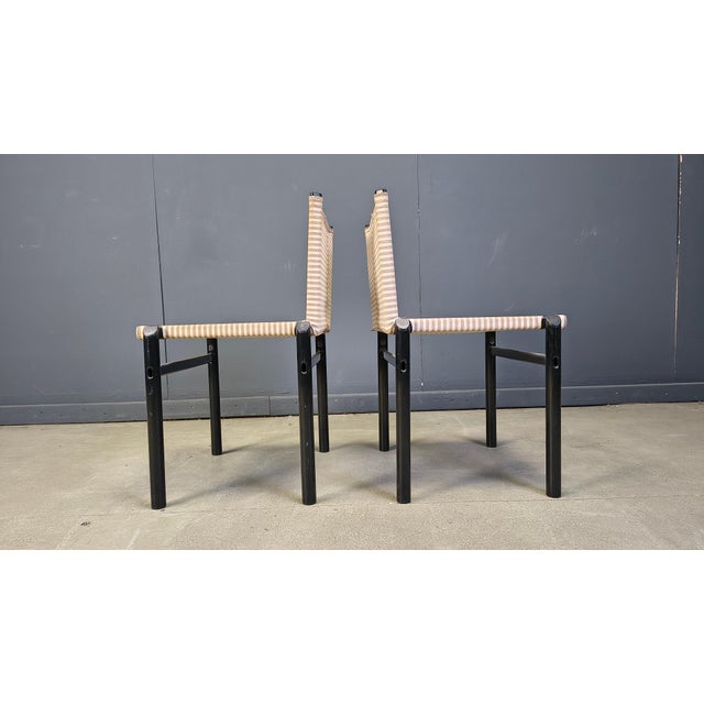 Mastro Dining Chairs by Afra & Tobia Scarpa for Molteni, 1980s, Set of 6 For Sale - Image 15 of 18