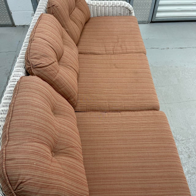 Henry Link Wicker Ghost Sofa Chairish