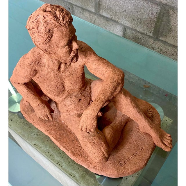 Vintage Expressionist Figural Sculpture For Sale In West Palm - Image 6 of 12