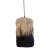 Currey & Co. Organic Modern Wicker Des Panlers Pendant For Sale