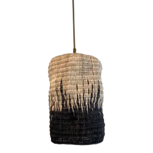 Currey & Co. Organic Modern Wicker Des Panlers Pendant