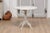 1860s Swedish Light Grey Painted Tilt-Top Table with Round Top and Carved Legs For Sale - Image 9 of 12