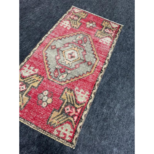 Early 21st Century Turkish Yastik Rug 1'8" x 3'1" For Sale - Image 5 of 5