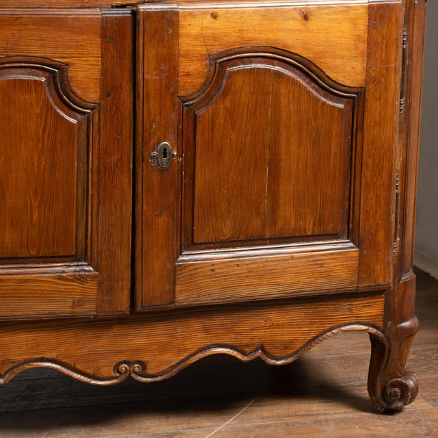 Late 18th Century Large French Bookcase Deux Corps Display Cabinet For Sale - Image 10 of 12