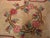 American 1930s Tan Beige Floral Folk Art Antique American Hooked Rug 5'9" X 8'6" Handknotted Wool Carpet For Sale - Image 3 of 6