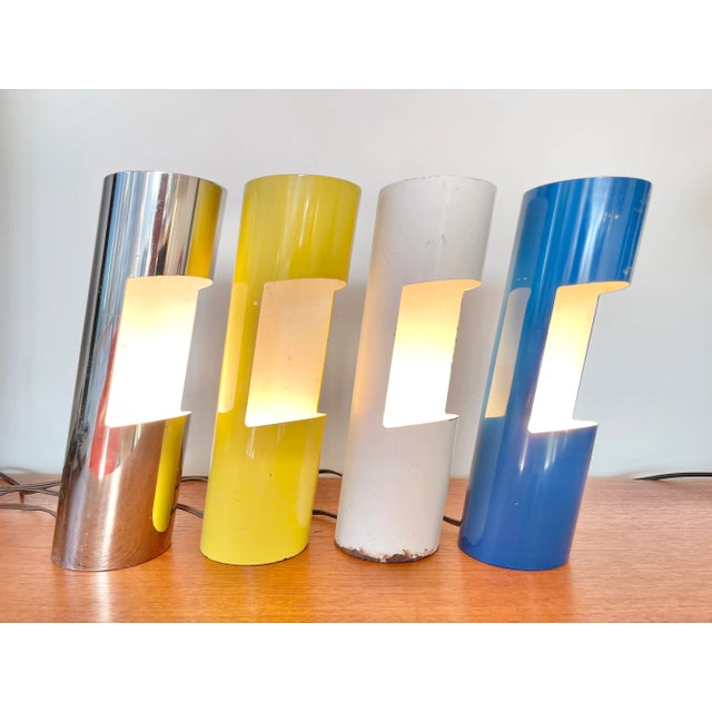 Set of Four 1970s Paul Mayén for Laurel Lamp Company, Chimney Lamps For Sale - Image 11 of 12