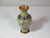 Vintage 1960s Floral Cloisonne Vase For Sale - Image 4 of 8