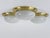1970s Vintage Brass and Opaline Glass Flush Mount, Germany, 1970 For Sale - Image 5 of 18