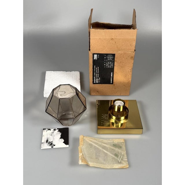 Vintage Space Age Wall Lamp from Glashütte Limburg, 1960s For Sale - Image 14 of 15