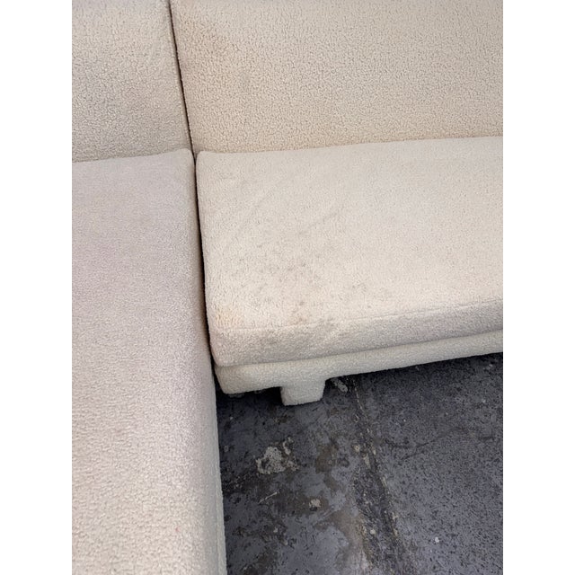 Jonathan Adler Sunset Teddy Texture Woven Two Piece Sectional For Sale - Image 10 of 12
