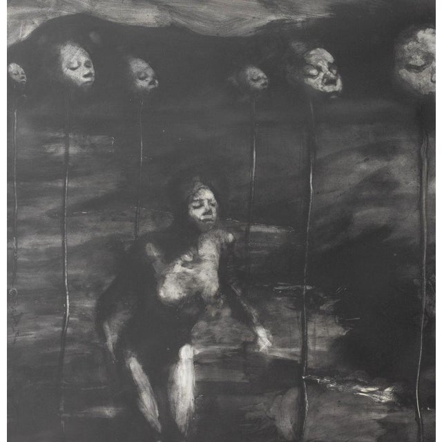 Figurative Paul Benney the New American Acrylic, 1986 For Sale - Image 3 of 6