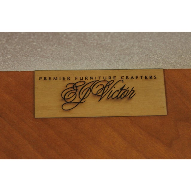 Ej Victor Inlaid Adams Style Console Table For Sale - Image 11 of 13