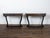 Black English Chinoiserie Black and Gold Console Tables with White Marble Tops, a Pair For Sale - Image 8 of 12