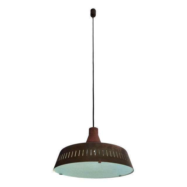 Fontana Arte Chandelier by M. Ingrand for Fontana Arte, 1962 For Sale - Image 4 of 14