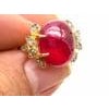 Bochic "Orient" Vintage African Ruby & Diamond Ring Set In 18K Yellow Gold For Sale - Image 16 of 18