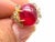 Bochic "Orient" Vintage African Ruby & Diamond Ring Set In 18K Yellow Gold For Sale - Image 16 of 18