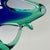 Glass Mid-Century Style Murano Glass Biomorphic Bowl from Crystal Clear, 1960s For Sale - Image 7 of 10