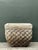 Vintage Basketweave Stone Planter For Sale - Image 10 of 15