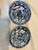 Pair of Antique Chinese Blue and White Porcelain Plates Qing Dynasty, Kanji Era For Sale - Image 9 of 9