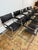 Mart Stam for Linea Veam 1970's S34 Leather Cantilever Armchairs , Set of 10 For Sale - Image 4 of 12