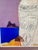 Surrealism Peter Buch Attributed 1974 Formentera Original Mixed Media Figurative Art For Sale - Image 3 of 16