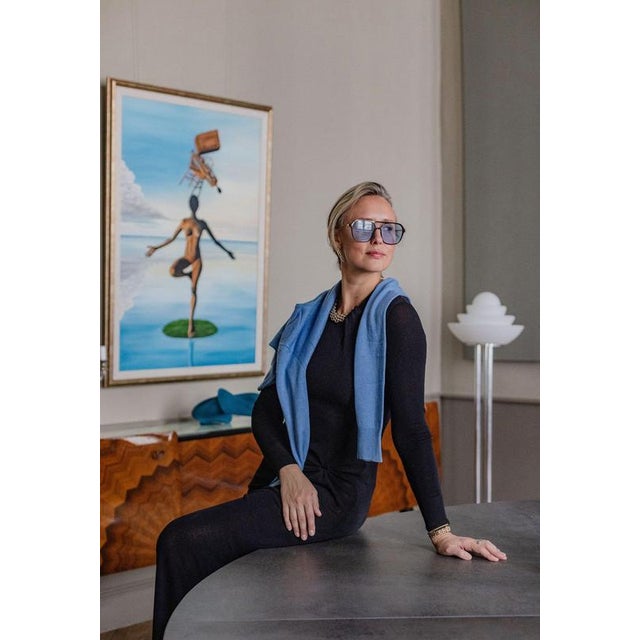 Vintage Italian Floor Lamp, 1970s For Sale - Image 3 of 9