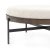 Contemporary Four Hands Edwyn Large Ottoman, Gibson Wheat For Sale - Image 3 of 13