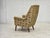 Danish Highback Armchair in Brown/Beige Furniture Fabric and Teak Wood, 1970s For Sale - Image 10 of 17
