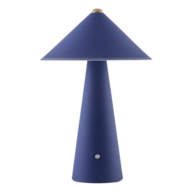 Nomelle Accent Table Lamp Dark Blue For Sale