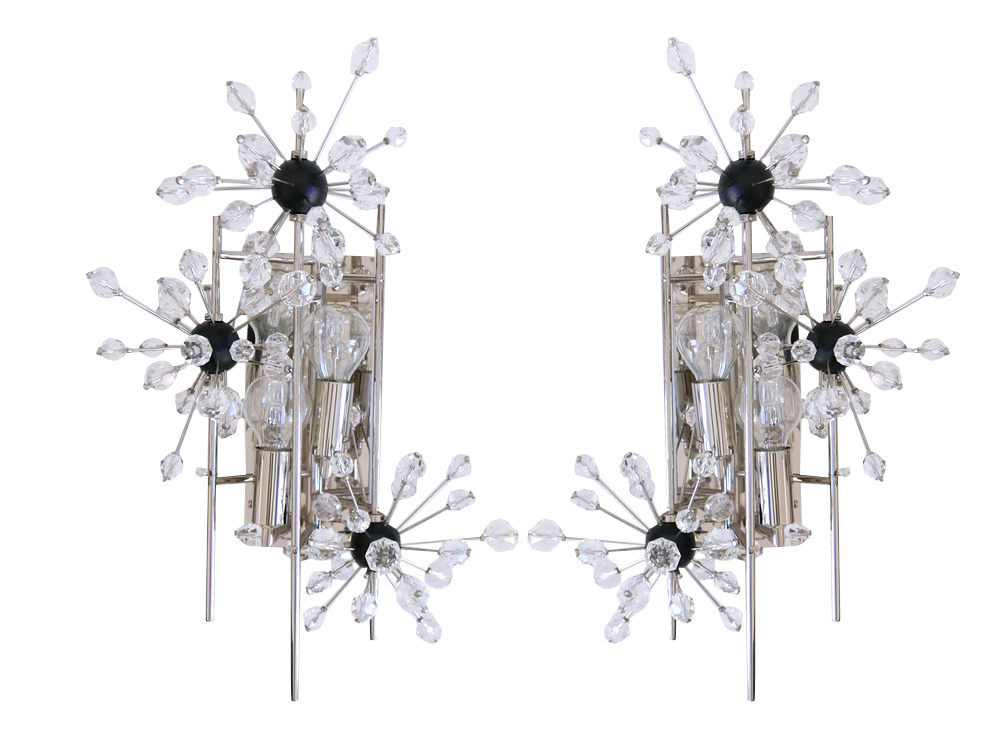 Metropolitan Opera Foyer Sconces by Hans Harald Rath for Lobmeyr