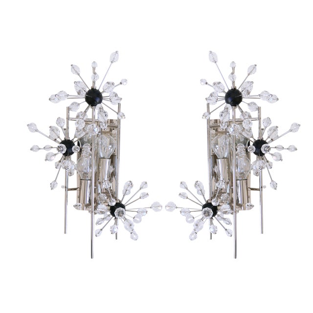 Metropolitan Opera Foyer Sconces by Hans Harald Rath for Lobmeyr, 2000s, Set of 2 For Sale